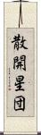 散開星団 Scroll