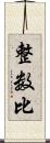 整数比 Scroll