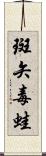 斑矢毒蛙 Scroll