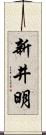 新井明 Scroll