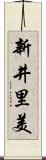 新井里美 Scroll