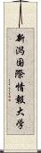 新潟国際情報大学 Scroll