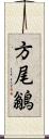 方尾鶲 Scroll