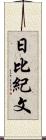 日比紀文 Scroll
