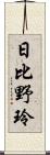 日比野玲 Scroll