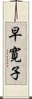 早寛子 Scroll