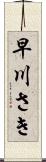 早川さき Scroll