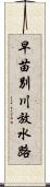 早苗別川放水路 Scroll