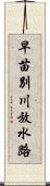 早苗別川放水路 Scroll