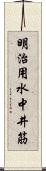 明治用水中井筋 Scroll