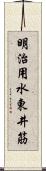 明治用水東井筋 Scroll