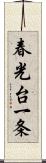 春光台一条 Scroll