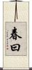 春曰 Scroll