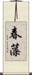 春藻 Scroll