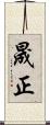 晟正 Scroll
