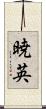 暁英 Scroll
