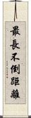 最長不倒距離 Scroll