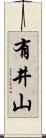 有井山 Scroll