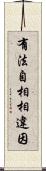 有法自相相違因 Scroll