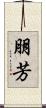 朋芳 Scroll