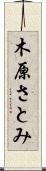木原さとみ Scroll