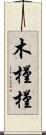 木槿 Scroll