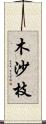 木沙枝 Scroll