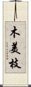 木美枝 Scroll