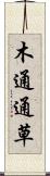 木通 Scroll