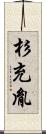 杉充胤 Scroll