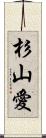 杉山愛 Scroll