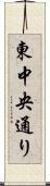 東中央通り Scroll