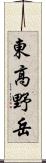 東高野岳 Scroll