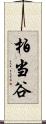 柏当谷 Scroll