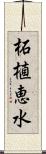 柘植恵水 Scroll