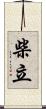 柴立 Scroll