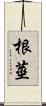 根莖 Scroll