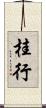 桂行 Scroll