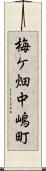 梅ケ畑中嶋町 Scroll