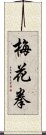 梅花拳 Scroll