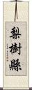 梨樹縣 Scroll