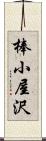 棒小屋沢 Scroll