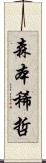 森本稀哲 Scroll