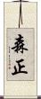 森正 Scroll
