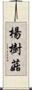 楊樹菇 Scroll