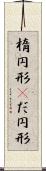 楕円形(P) Scroll