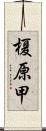 榎原甲 Scroll