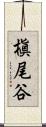 槇尾谷 Scroll