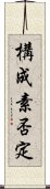 構成素否定 Scroll