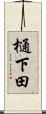 樋下田 Scroll